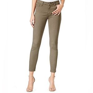M1858 New York Kristen ankle pants denim olive green